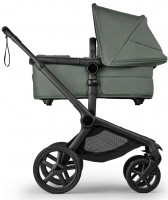 Коляска Bugaboo Fox 5 Renew complete 2 в 1 Black/Forest Green–Forest Green
