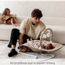Детские электрокачели AmaroBaby Happy Swing бежевый