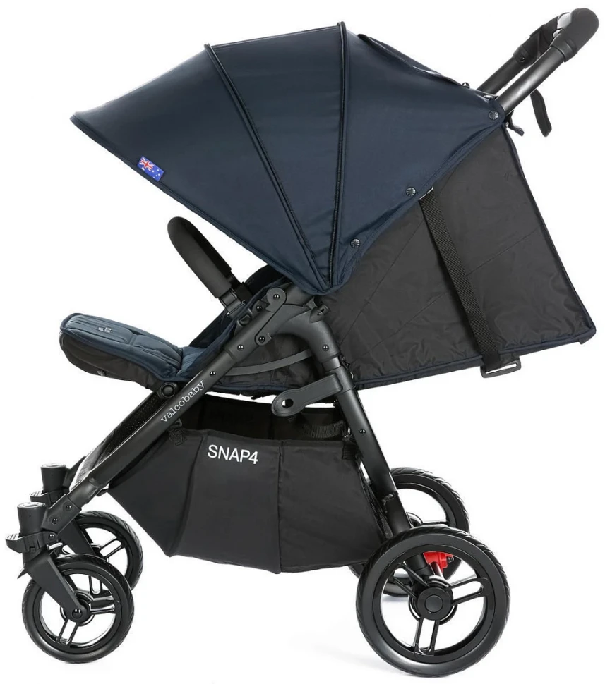 Прогулочная коляска Valco baby Snap 4 с накидкой на ножки Flatt Matt / Deep Blue Прогулочная коляска Valco baby Snap 4 с накидкой на ножки Flatt Matt / Deep Blue