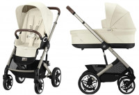 Коляска Cybex Talos S Lux TPE complete 2 в 1 Seashell Beige с дождевиками