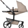 Детская коляска 4 в 1 Joolz Day 5 и автокресло Baby-Safe Core Frost Grey и база Vario Base 5Z без адаптеров + конверт в подарок Sandy taupe
