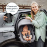 Детская коляска 4 в 1 Joolz Day 5 и автокресло Baby-Safe Core Frost Grey и база Vario Base 5Z без адаптеров + конверт в подарок Sandy taupe