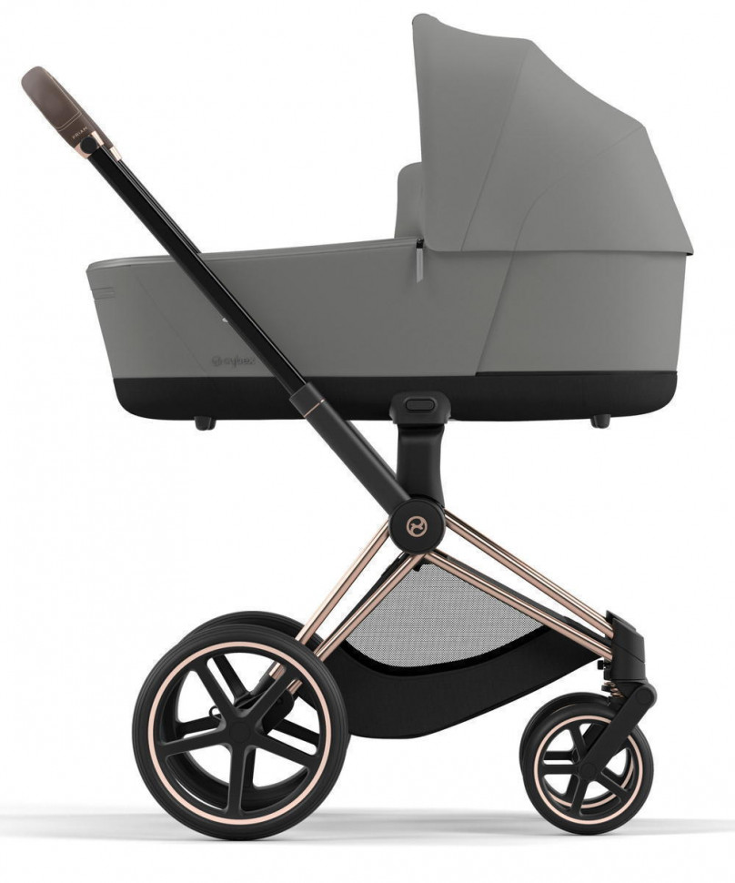 Коляска 3 в 1 Cybex Priam IV Rosegold complete и автокресло Aton S2 i-Size Lava Grey Mirage Grey Коляска 3 в 1 Cybex Priam IV Rosegold complete и автокресло Aton S2 i-Size Lava Grey Mirage Grey