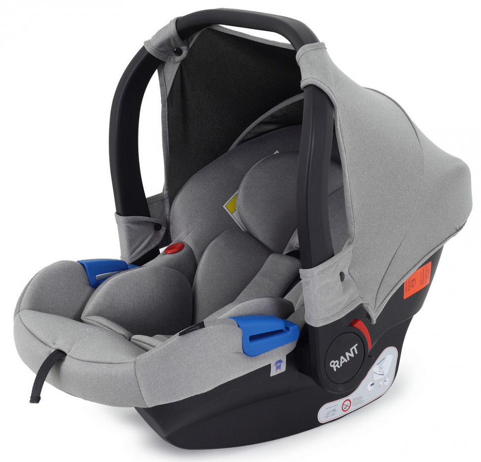 Детская коляска AmaroBaby Genius 3 в 1 с автокреслом Rant Cruise Grey бежевый