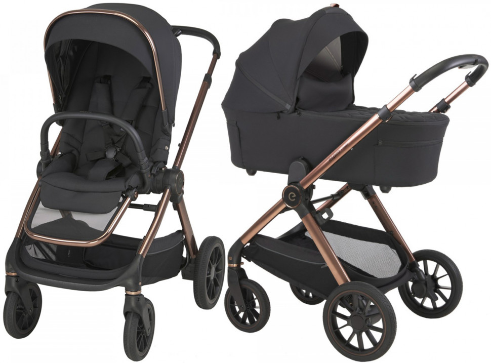 Детская коляска 2 в 1 Espiro Code 2026 110 clever black