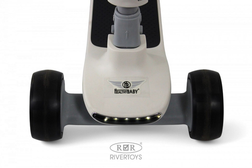 Детский самокат RiverToys HB-009 GREY/серый