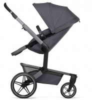 Детская коляска 4 в 1 Joolz Day 5 и автокресло Baby-Safe Core Midnight Grey и база Vario Base 5Z без адаптеров Stone Grey