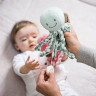 Игрушка мягкая Nattou Musical Soft toy Lapidou Octopus old pink/light pink музыкальная 877596
