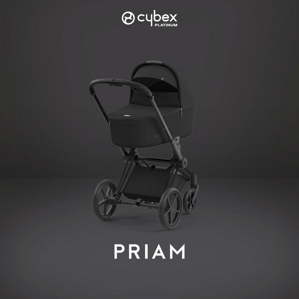Коляска Cybex Priam IV Matt Black complete Cloud G3 Almond Beige 3 в 1 Sepia Black Коляска Cybex Priam IV Matt Black complete Cloud G3 Almond Beige 3 в 1 Sepia Black