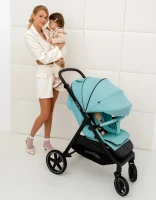 Прогулочная коляска Amarobaby Strollin'Joy бирюзовый