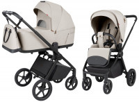 Коляска Carrello Ultra F CRL-6556 2 в 1 Milk Grey