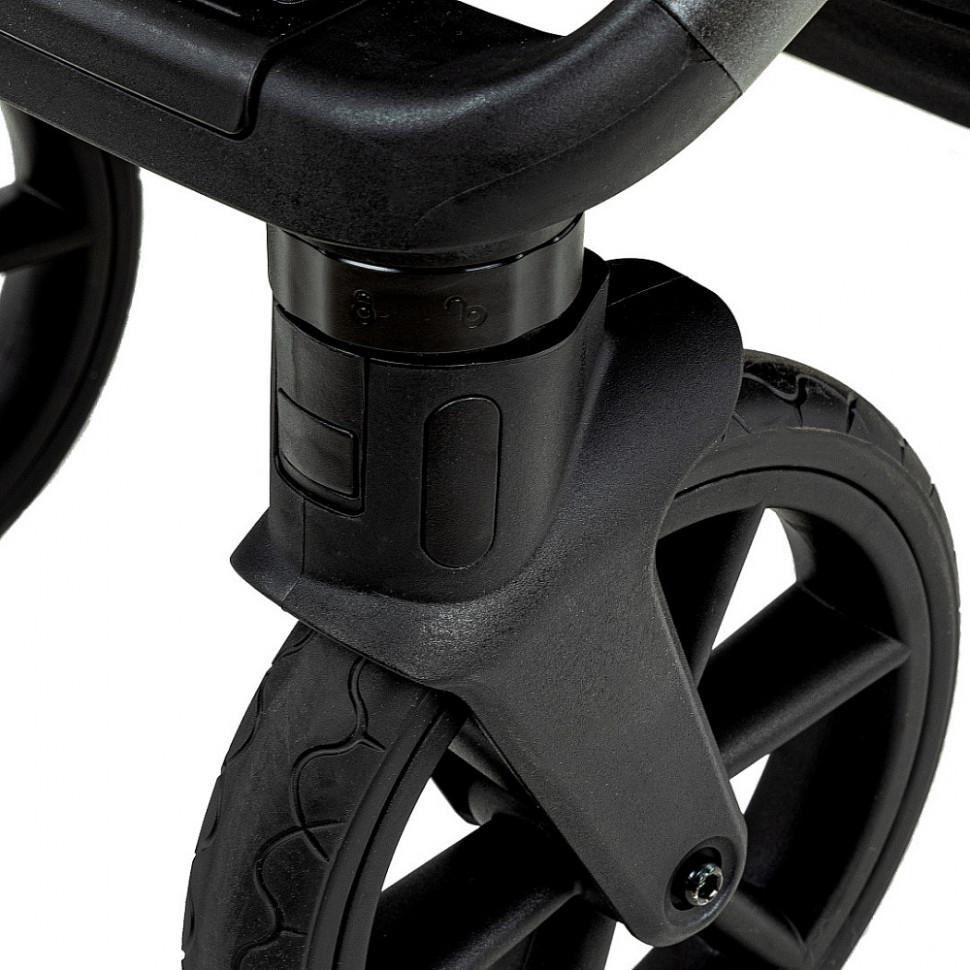 Детская коляска Roan Bass Next 2.0 3 в 1 с автокреслом Tutis Elo Lux EduSky Black BSN/43/2 Sage Green/Black/руч.Black