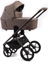 Детская коляска Peppy Monaco Thermo 2 в 1 Mocca (кофе), рама серо-коричневая