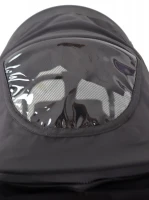 Коляска прогулочная Peppy Polo steel grey хром рама, сумка