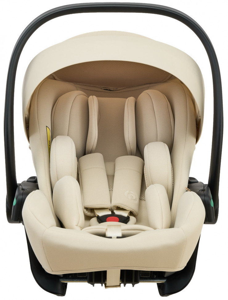Детская коляска Peppy Soho 3 в 1 с автокреслом Jet Beige Taupe (бежевый), рама серо-бежевый