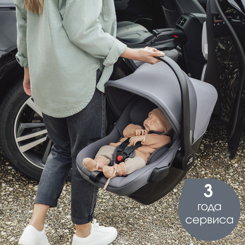 Детская коляска 3 в 1 Joolz Day 5 и автокресло Baby-Safe Core Space Black без адаптеров + конверт в подарок Sandy taupe