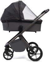 Детская коляска Peppy Monaco Plus 2 в 1 Antrazit (графитовый), рама серая