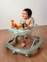 Ходунки детские Amarobaby Running Baby с электронной игровой панелью зеленый