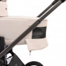 Детская коляска Peppy Monaco Thermo 4 в 1 с автокреслом Verona Brown и базой Beige (молочный), рама серо-коричневая