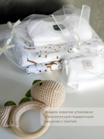Муслиновое лёгкое одеяло Mjolk Хлопок 110х110 см