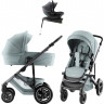 Коляска 4 в 1 Britax Roemer Smile 5Z Style и автокресло Baby-Safe Core Midnight Grey + база Baby-Safe Core Harbor Blue