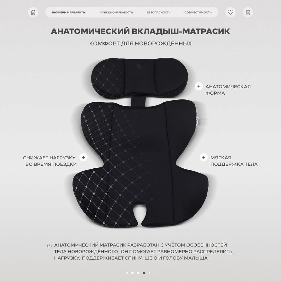 Автокресло Rant Carry Pro UB516 Black