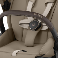 Коляска 2 в 1 Cybex Priam IV Rosegold complete Cozy Beige