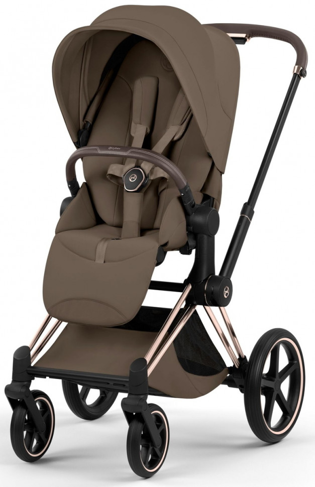 Коляска Cybex Priam V Rosegold Style Cloud T Jeremy Scott Wings 3 в 1 Coconut Brown