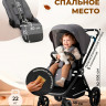 Коляска 3 в 1 Sweet Baby Stella + автокресло Premier Grey Dark Grey