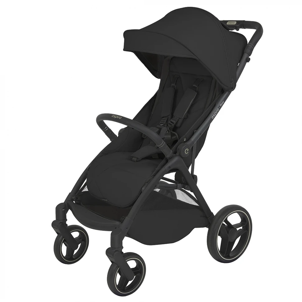 Детская прогулочная коляска Espiro Flow 10 Timeless black