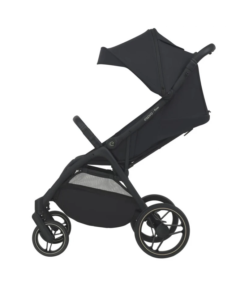 Детская прогулочная коляска Espiro Flow 10 Timeless black
