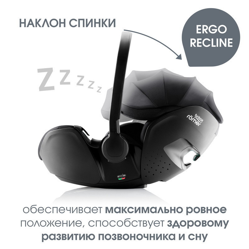 Детская коляска 3 в 1 Joolz Day 5 и автокресло Britax Roemer Baby-Safe Pro Style Carbon Black Stone Grey