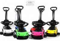 Детский толокар RiverToys M555MM-H черный