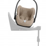 Коляска 3 в 1 Cybex Priam IV Rosegold complete и автокресло Cloud T i-Size Cozy Beige Plus Cozy Beige