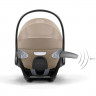 Коляска 3 в 1 Cybex Priam IV Rosegold complete и автокресло Cloud T i-Size Cozy Beige Plus Cozy Beige