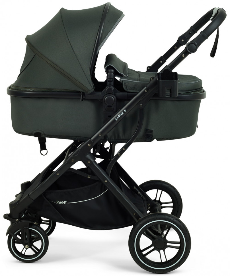 Детская коляска Rant basic Pulsar Plus 3 в 1 Grey