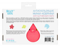 Антискользящие мини-коврики Roxy-Kids Sea Animals 12 шт RBM-010-12 яркий