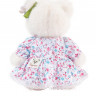 Мягкая игрушка TeddyTales Lina Медведь Незабудка пудинговый цвет с костюмом XS 15 см TT895132