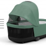 Коляска Cybex Priam IV Rosegold complete Cloud G3 Stone Grey Plus Base G3 4 в 1 Leaf Green