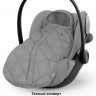 Коляска Cybex Priam IV Rosegold complete Cloud G3 Stone Grey Plus Base G3 4 в 1 Leaf Green