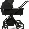 Детская коляска Peppy Monaco Plus 3 в 1 с автокреслом Verona Beige Black (черный), рама черная