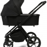 Детская коляска Peppy Monaco Plus 3 в 1 с автокреслом Verona Beige Black (черный), рама черная