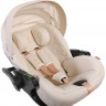 Детская коляска Peppy Monaco Plus 3 в 1 с автокреслом Verona Beige Black (черный), рама черная