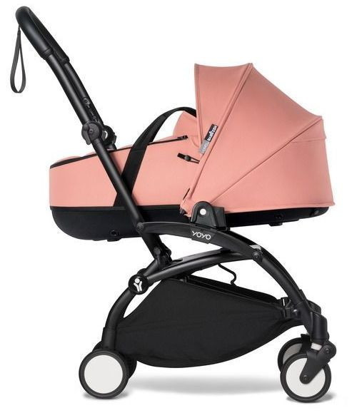 Коляска Stokke YOYO3 Newborn Shell - Newborn Pack рама чёрная Black 2 в 1 Ginger