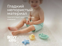 Коврик Roxy-Kids антискользящий ПВХ 36х69 см BM-3669-TR прозрачный