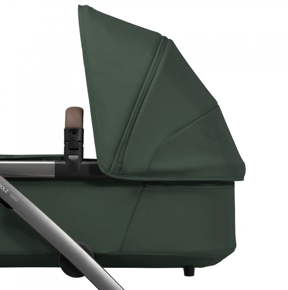 Детская коляска 3 в 1 Joolz Geo5 и автокресло Baby-Safe Core Midnight Grey без адаптеров Forest Green