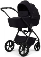 Детская коляска Rant Teo Soft 4 в 1 с автокреслом Aster Zero Beige и базой Black