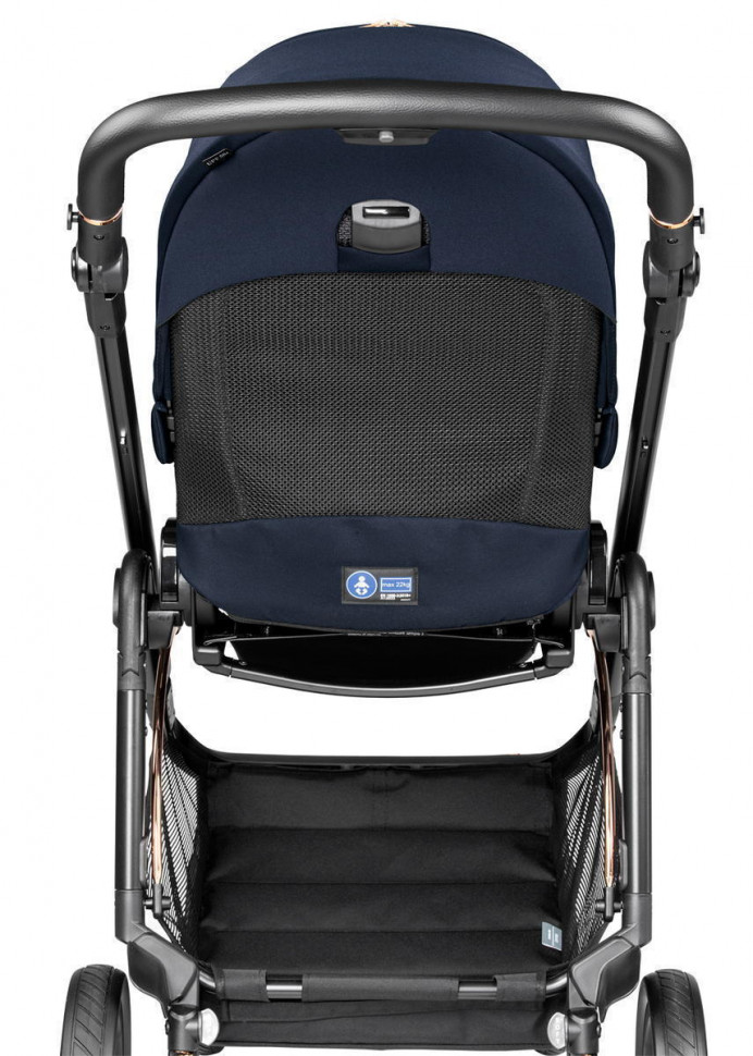Коляска Peg Perego Veloce TC New Culla Flex 2 в 1 Blue Shine