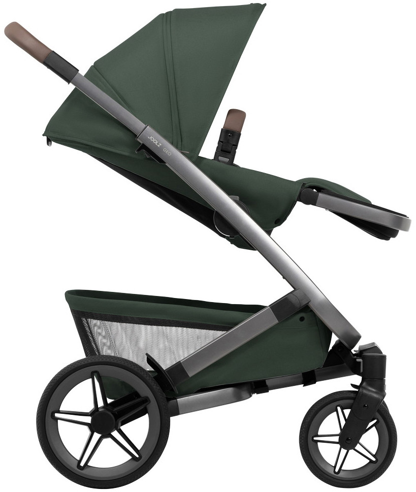 Детская коляска 3 в 1 Joolz Geo5 и автокресло Baby-Safe Core Midnight Grey Forest Green Детская коляска 3 в 1 Joolz Geo5 и автокресло Baby-Safe Core Midnight Grey Forest Green