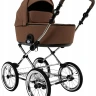 Детская коляска люлька Roan Bass Next Classic d14 2.0 1 в 1 BSNC/101/1 Mocha Mousse/Black/руч.Cappuccino